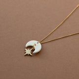 Celestial Star Gold Necklace