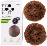 EcoCoconut Scourers - Pack of 2 - SW Coast Refills 