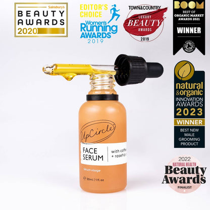 UpCircle Collagen Boosting Organic Face Serum with Coffee + Rosehip