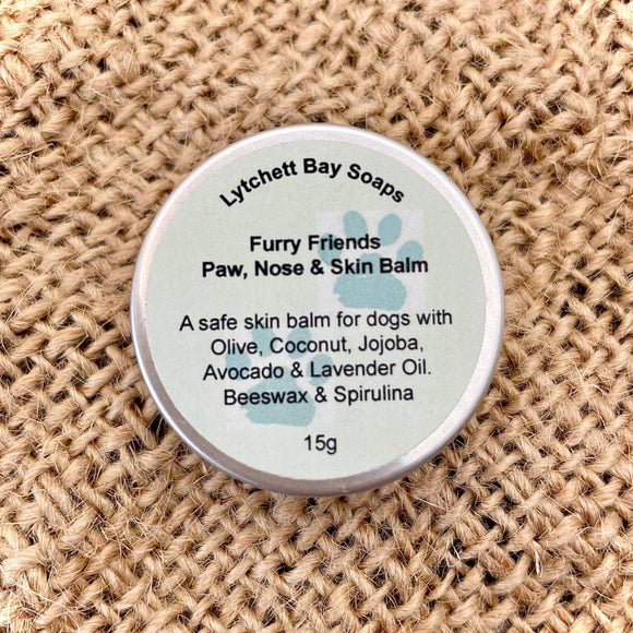 Furry Friends - Paw Nose & Skin Balm For Dogs 15g