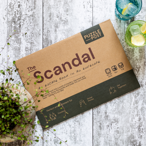 The Scandal - Escape Room Dinner Party Board Game