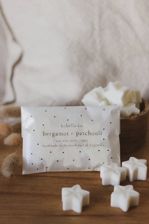 Botanical Soy Wax Melts: Bergamot & Patchouli