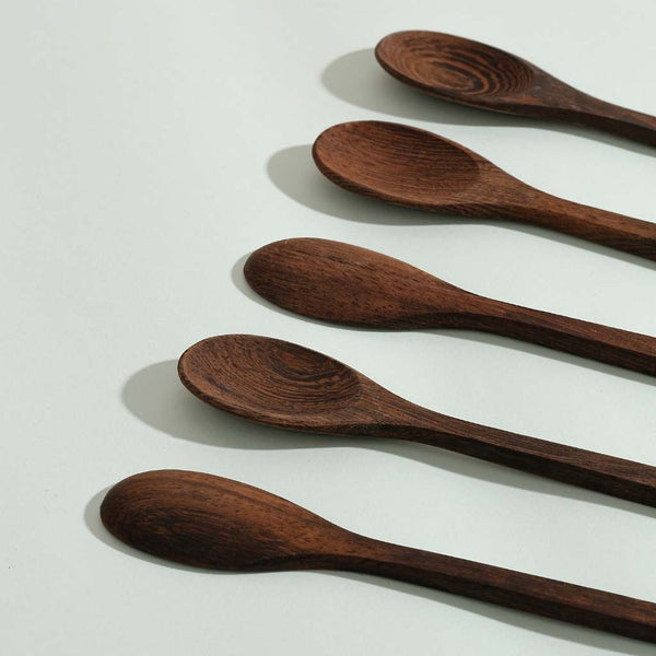 Natural Wooden Buddha Spoon