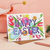 Happy Easter Cut Out Card