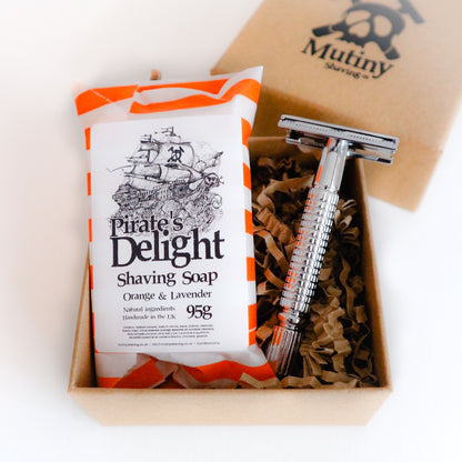 Mutiny Mini Razor Set - Orange & Lavender - SW Coast Refills 