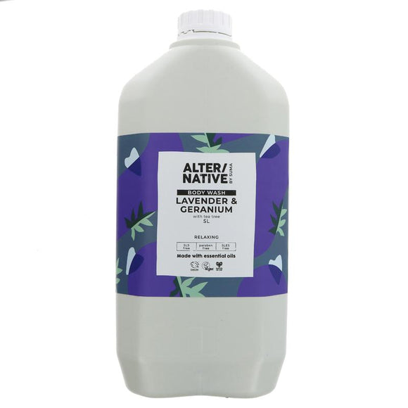 Alter/Native Body Wash Lavender & Geranium Refill - SW Coast Refills 