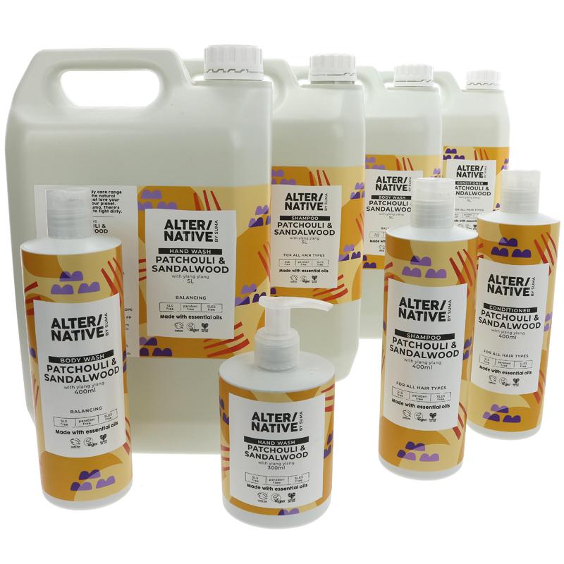 Alter/Native Body Wash Patchouli & Sandalwood Refill - SW Coast Refills 