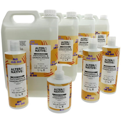 Alter/Native Body Wash Patchouli & Sandalwood Refill - SW Coast Refills 