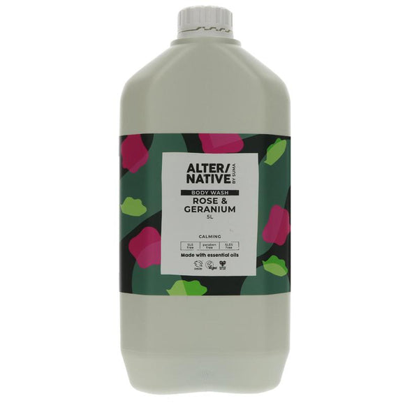Alter/Native Body Wash Rose & Geranium Refill - SW Coast Refills 