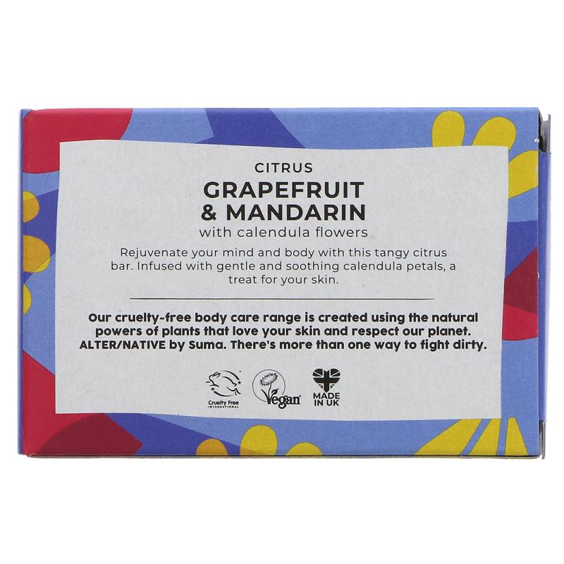 Grapefruit & Mandarin Soap Bar - SW Coast Refills 