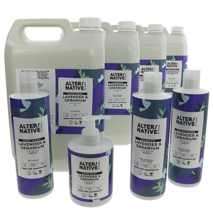 Alter/Native Body Wash Lavender & Geranium Refill - SW Coast Refills 