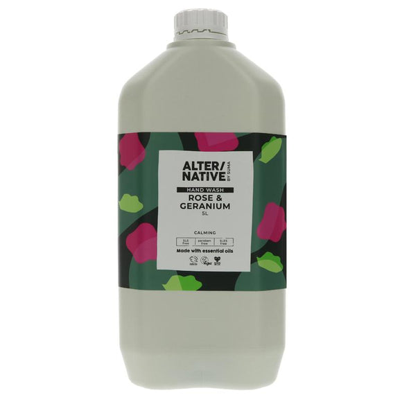Alter/Native Hand Wash Rose & Geranium Refill - SW Coast Refills 
