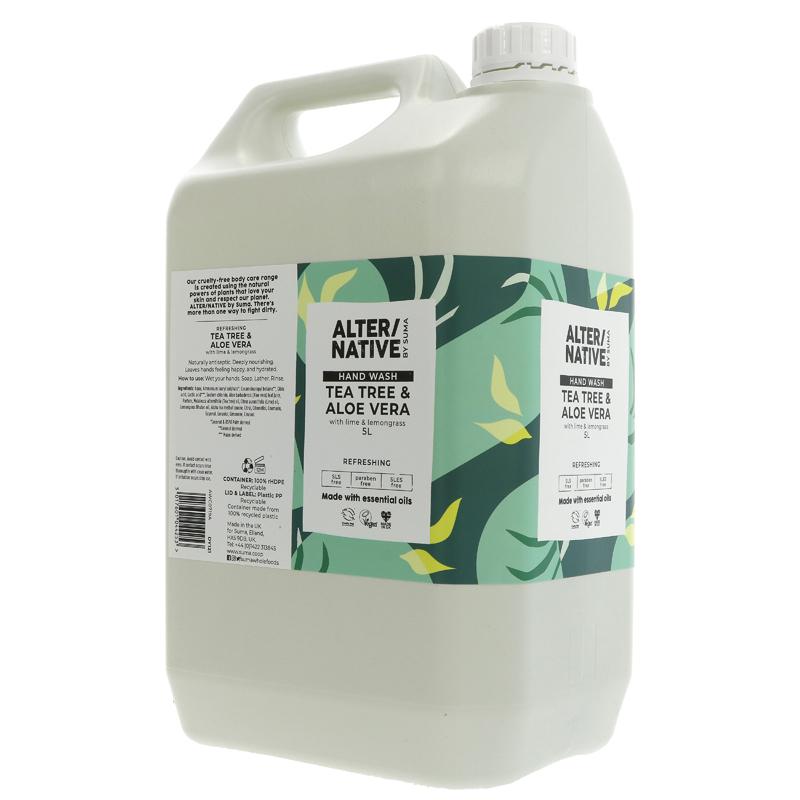 Alter/Native Hand Wash Tea Tree & Aloe Vera Refill - SW Coast Refills 