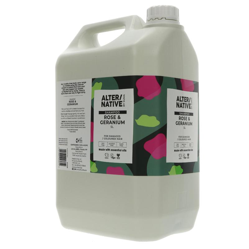 Alter/Native Shampoo Rose & Geranium Refill - SW Coast Refills 