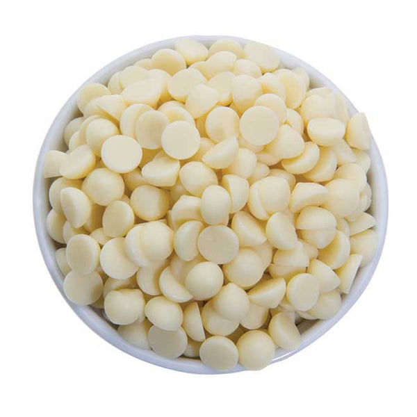 Belgian White Chocolate Drops - 100g - SW Coast Refills 