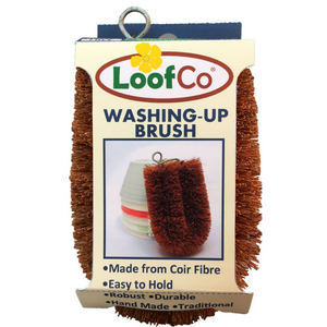 LoofCo Coir Fibre Washing-Up Brush - SW Coast Refills 