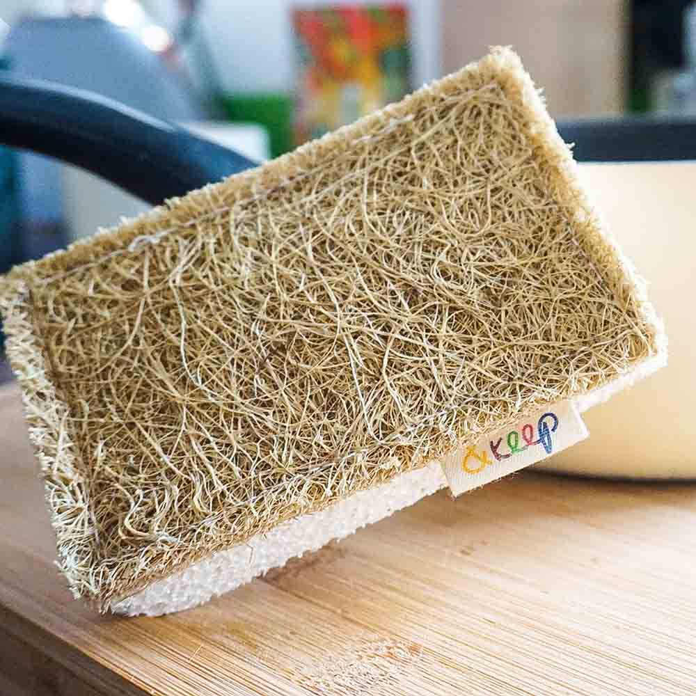 Sisal Sponge Kitchen Scourer