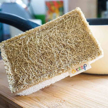 Sisal Sponge Kitchen Scourer