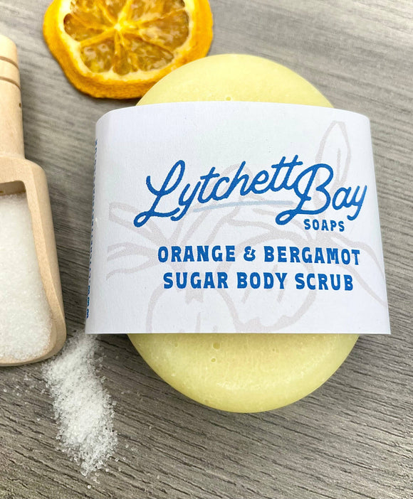 Orange and Bergamot Sugar Body Scrub - Lytchett Bay