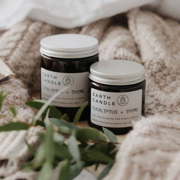 Earth Candle - Eucalptus + Thyme