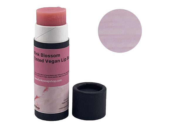 Pink Blossom Tinted Vegan Lip Balm