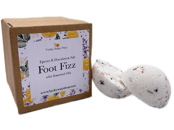 Epsom & Himalayan Salt Foot Fizz - 2 Pack