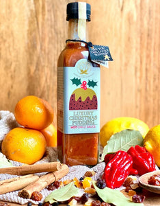 Luxury Christmas Pudding Chilli Sauce - Hot