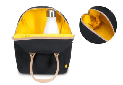 Fluf Black Lunch Bag