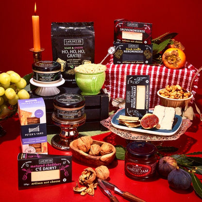 Christmas Gourmet Vegan Cheese Board - I Am Nut OK
