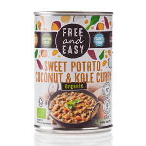 Free & Easy Sweet Potato Coconut & Kale Curry 400g