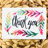 Thank You  Greeting Card - plantable seeded cards for all occasions | Birthday Cards SW Coast Refills