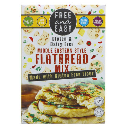 Free and Easy Gluten Free Middle Eastern Flatbread Mix