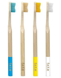 f.e.t.e. ‘Marvellous Mix’ Bamboo Toothbrush Multipack - Medium