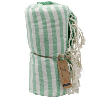 Cotton Tassel Sarong Beach Towel - 100x180 cm