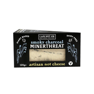 MinerThreat – Vegan Smoky Charcoal Cheese