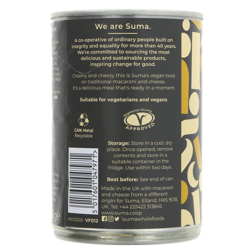 Suma Vegan Mac ‘N’ Cheeze - 400g