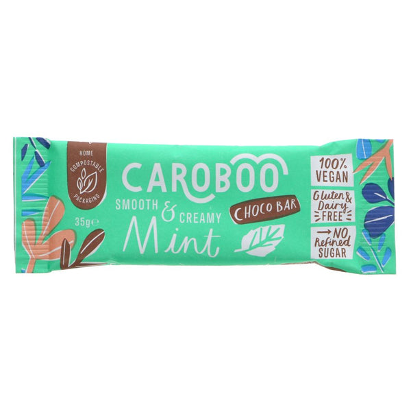 Caroboo Smooth & Creamy Mint Bar 35g