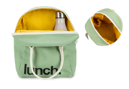 Fluf Moss Green Lunch Bag