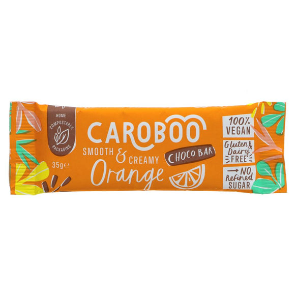 Caroboo Smooth & Creamy Orange Bar 35g