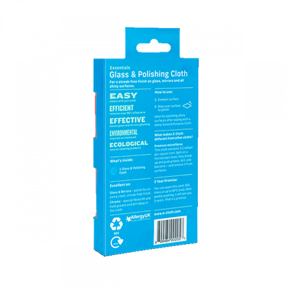 E-Cloth Glass & Polishing Cloth - Windows & Shiny Surfaces