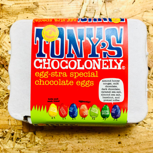 Tony’s Chocolonely Egg-Stra Special Chocolate Eggs | Easter Gifts | Snacks & Chocolate | SW Coast Refills Weymouth's Zero Waste Shop