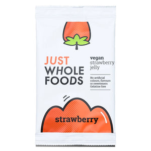 Just Wholefoods Strawberry Vegan Jelly -85g | SW Coast Refills