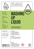 Washing Up Liquid Unfragranced SESI 5L