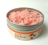 Rose Body Scrub Plastic Free by The Natural Spa Co. | Soaps & Bathtime | SW Coast Refills