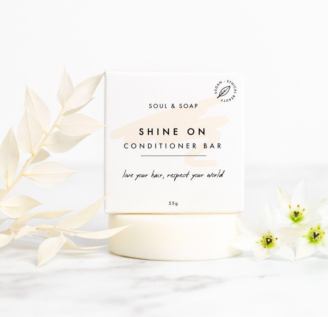 Soul & Soap Shine On Conditioner Bar - SW Coast Refills