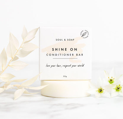 Soul & Soap Shine On Conditioner Bar - SW Coast Refills