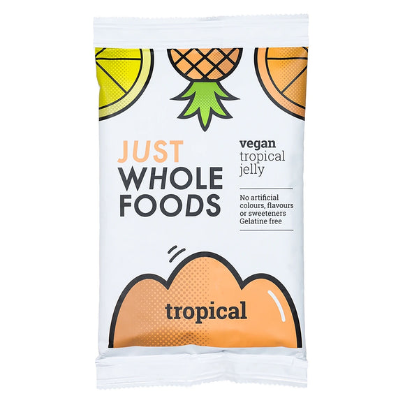 Just Wholefoods Tropical Vegan Jelly -85g | SW Coast Refills