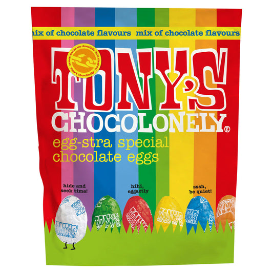 Tony's Chocolonely Easter Eggs Mixed Pouch - 225g
