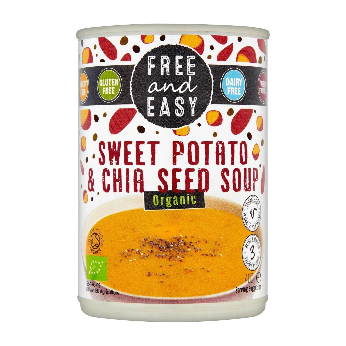 Free & Easy Potato & Chia Seed Soup - 400g