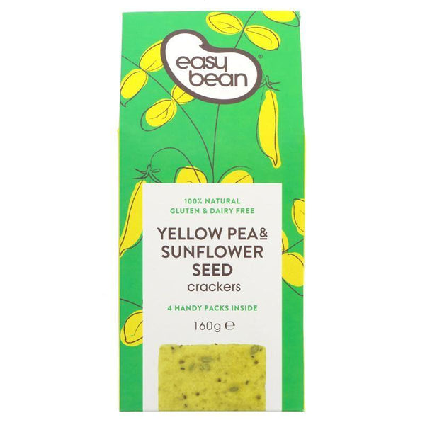 Easy Bean - Yellow Pea & Sunflower Seed Cracker - 160g